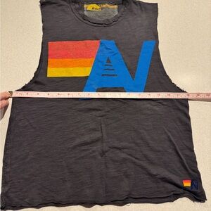🌈 Aviator Nation Sleeveless Tee XS EUC